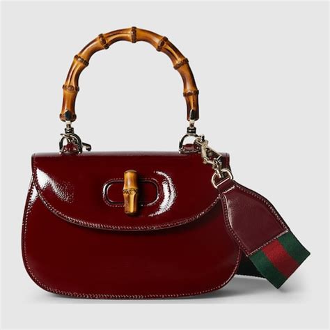 gucci banboo rosso|gucci bamboo bag 1947.